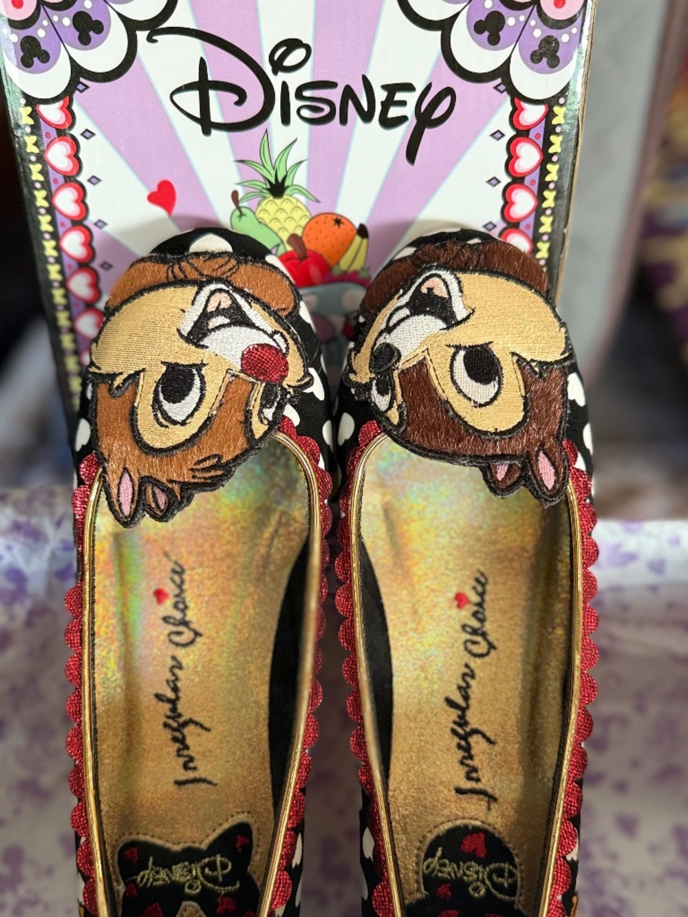 Irregular Choice Chip N Dale Flats